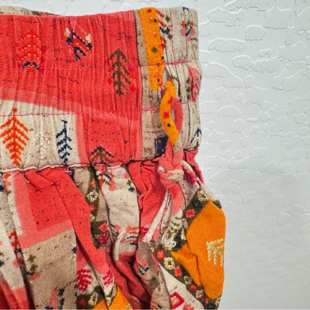 Kaira Patchwork Capris Womens Medium Colorful Lea… - image 8